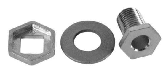 Afbeeldingen van Hoppe montagehuls+ring tbv wisselstift