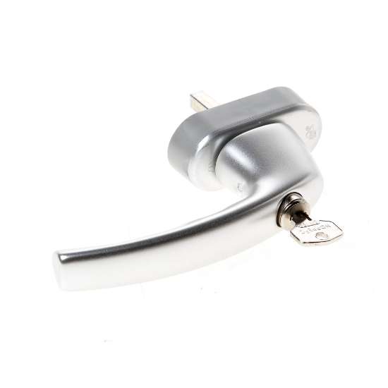 Afbeeldingen van HOPPE Raamkruk afsluitbaar met stift draaivalbeslag, aluminium 0530S/US952 SKG