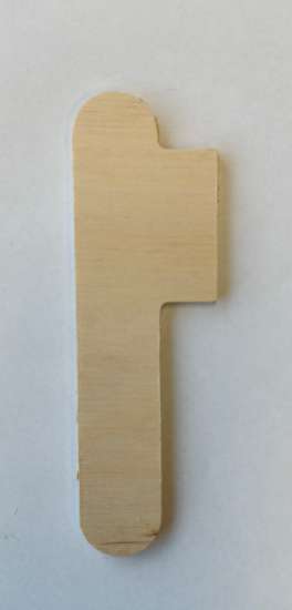 Afbeeldingen van Sluitplaatklos hout 1200-serie d/n rond