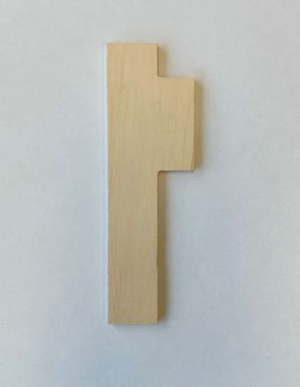 Afbeeldingen van Sluitplaatklos hout 1200-serie d/n rechth.