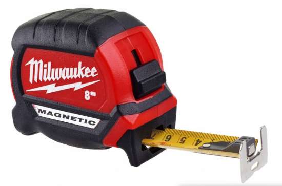 Afbeeldingen van Milwaukee rolmaat 8mtr magnetisch