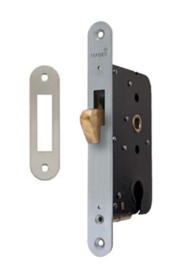 Afbeeldingen van Mauer Schuifdeurslot pc55 1500/50 m/sl.pl. lak