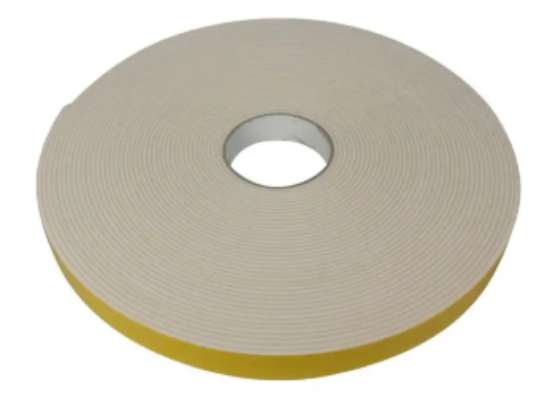Afbeeldingen van PE spatieband dubb.zijdig grijs 20x4mm(25)