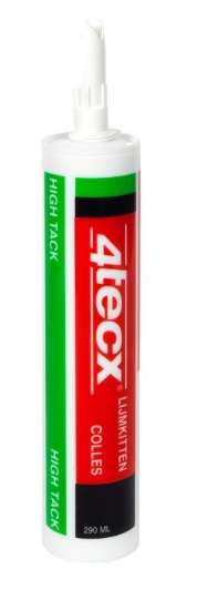 Afbeeldingen van 4TECX High Tack lijmkit - 290ml