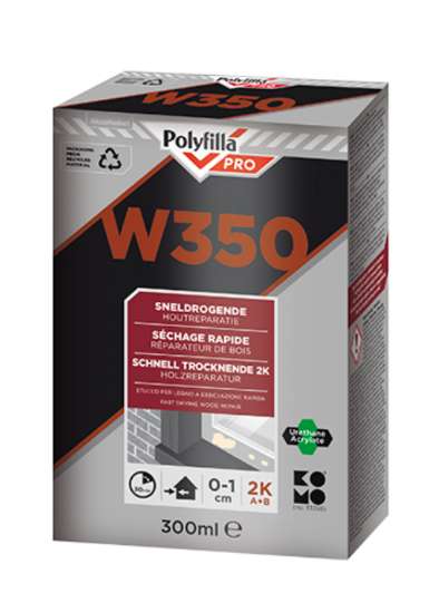 Afbeeldingen van Zusex Houtreparatie Polyfilla pro set(2x310ml)