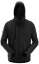 Afbeeldingen van Jack fleece m/capuchon 8058 zwart L