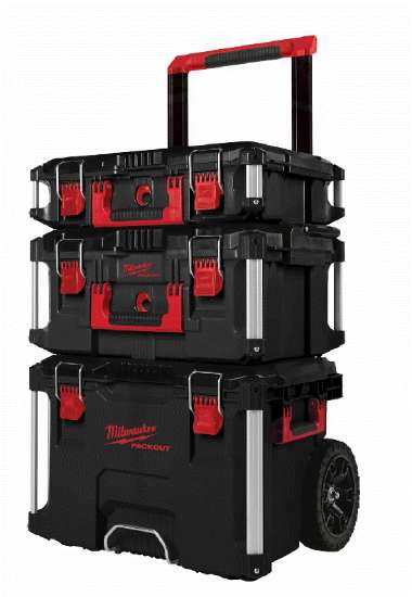 Afbeeldingen van Milwaukee PACKOUT 3-delige Trolley set