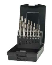 Afbeeldingen van International tools set draadsnijden M3-M12 7-delig