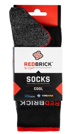 Afbeeldingen van Werksokken Redbrick cool 39-42