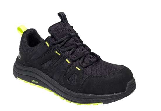 Afbeeldingen van Vh-schoen Emma E-Bounce laag zwa/lime mt.47