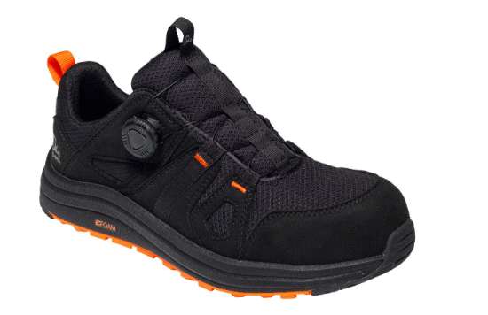 Afbeeldingen van Vh-schoen Emma E-Bounce laag zwa/ora mt.43