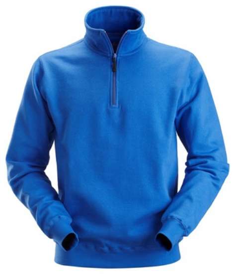 Afbeeldingen van Zip sweatshirt 2818 blauw XL