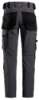Afbeeldingen van Werkbroek fullstretch z/hols 6371 grijs/zw 60