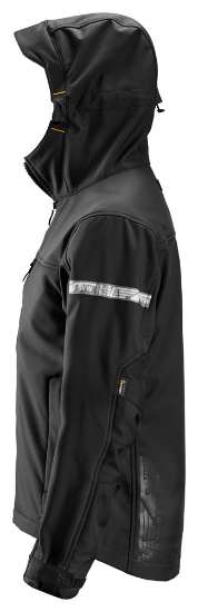 Afbeeldingen van Jack soft shell m/capuchon 1229 zwart L