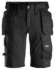 Afbeeldingen van Korte werkbroek stretch m/hols 6141 zwart 46