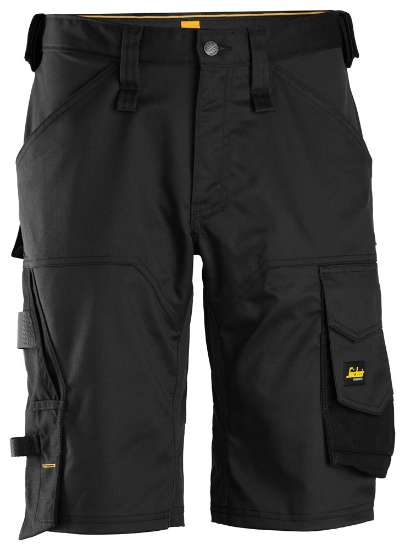 Afbeeldingen van Korte werkbroek stretch z/hols 6153 zwart 58