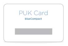 Afbeeldingen van Winkhaus Bluecompact PUK kaart vervanging