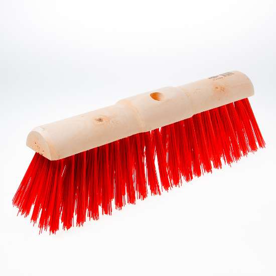 Afbeeldingen van Kelfort gemeentebezem rood pvc 45cm