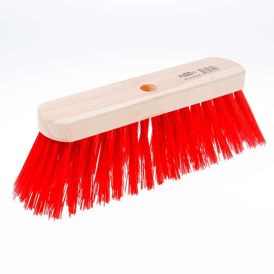 Afbeeldingen van Kelfort straatbezem rood pvc 29cm