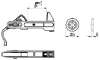 Afbeeldingen van Maco Luikvastzetter Classico gr.2 zonder pen  10868