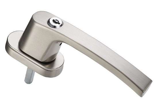 Afbeeldingen van D4E draaivalkruk afsluitbaar Inox 38mm
