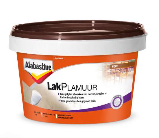 Afbeeldingen van Alabastine lakplamuur    400gr