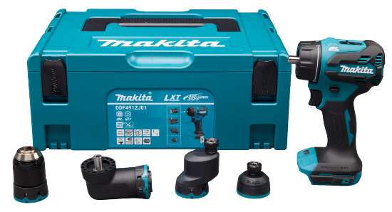 Afbeeldingen van Makita accu boor/schroefmachine 18v DDF491ZJ