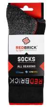 Afbeeldingen van Werksokken Redbrick all season 47-50