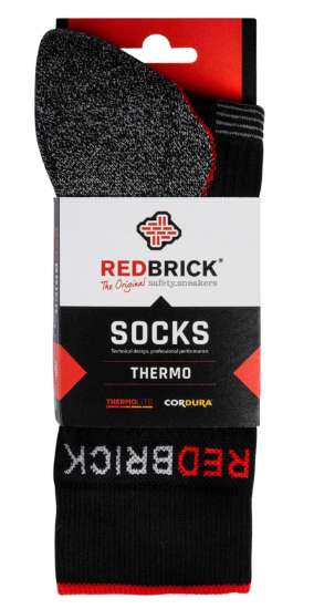 Afbeeldingen van Werksokken Redbrick Thermo 43-46